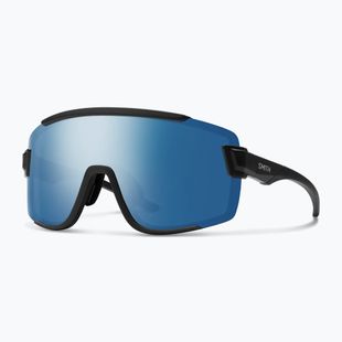 Окуляри сонцезахисні Smith Wildcat matte black/chrp polarized blue mirror/clear