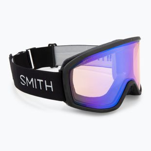 Окуляри гірськолижні Smith Reason OTG black/blue Сенсор mirror