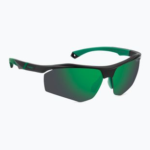Окуляри сонцезахисні чоловічі Polaroid PLD 7055/S matte black green/green mirror polarized hc