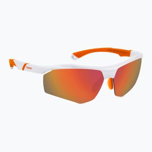Окуляри сонцезахисні чоловічі Polaroid PLD 7055/S white/red multilayer polarized high contrast