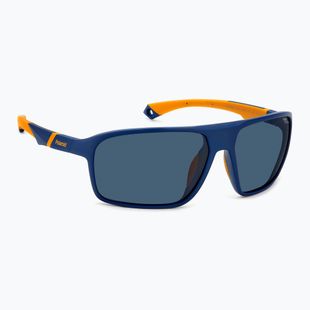 Окуляри сонцезахисні чоловічі Polaroid PLD 7058/S matte blue/blue polarized high contrast