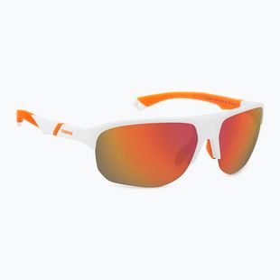 Окуляри сонцезахисні чоловічі Polaroid PLD 7059/S matte white/red multilayer polarized hc