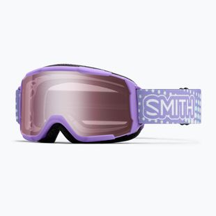 Окуляри лижні дитячі Smith Daredevil S2 light lavender dot clouds/ignitor mirror antifog