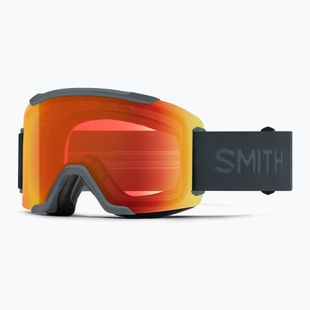 Окуляри лижні Smith Squad S2 slate/chromapop everyday red mirror