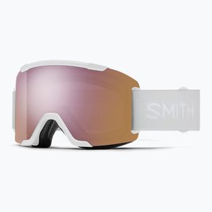 Окуляри лижні Smith Squad S2 white vapor/chromapop everyday rose gold mirror