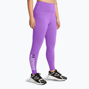 Легінси для тренувань жіночі Under Armour Campus Graphic lavish/salt purple/black