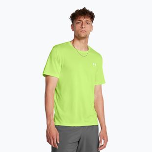 Футболка для бігу чоловіча Under Armour UA Launch morph green/reflective