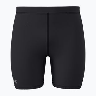 Легінси для бігу чоловічі Under Armour Launch Half Tights black/black/metallic silver