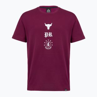 Футболка для тренувань чоловіча Under Armour Project Rock Terry Q3 purple