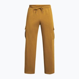 Чоловічі тренувальні штани Under Armour Project Rock Icon Fleece жовтий охра/сірий