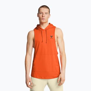 Футболка для тренувань чоловіча Under Armour Project Rock Payoff SL HD orange
