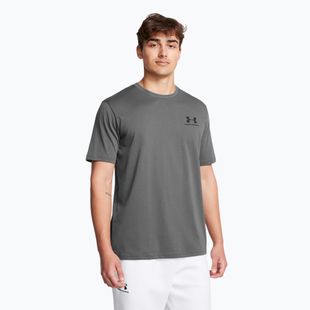 Футболка чоловіча Under Armour Sportstyle Left Chest castlerock/black