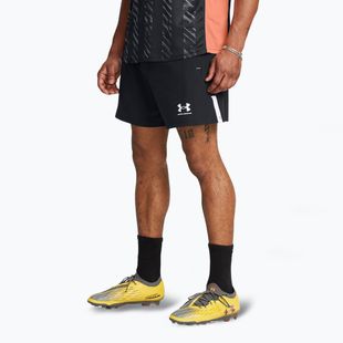 Шорти футбольні чоловічі Under Armour Challenger Pro Woven black / white