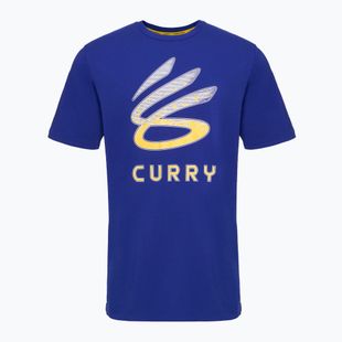 Футболка чоловіча Under Armour Curry Logo Trend royal/white/taxi