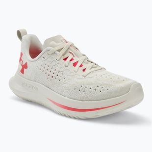 Кросівки для бігу жіночі Under Armour Velociti 4 SE summit white/white clay/racer red
