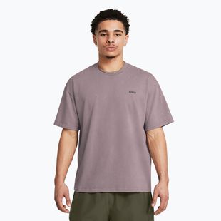 Футболка чоловіча Under Armour HW OS Logo Wash tetra gray/white