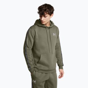 Чоловічий світшот Under Armour Icon Fleece HD морський зелений/білий