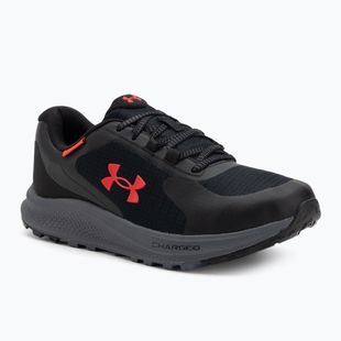 Кросівки для бігу чоловічі Under Armour Charged Bandit Trail 3 black/black/racer red