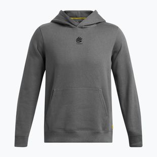 Кофта чоловіча Under Armour Curry Splash Hoodie castlerock full heather/black