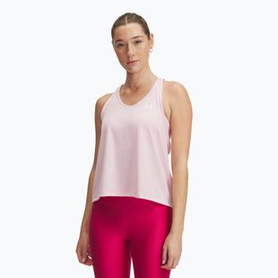 Top для тренувань жіночий Under Armour Tech Swing Tank prime pink/white