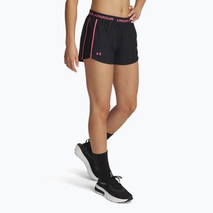 Шорти жіночі Under Armour Tech Play Up black/super pink