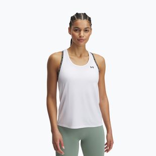 Top для тренувань жіночий Under Armour Tech Knockout Tank white/black