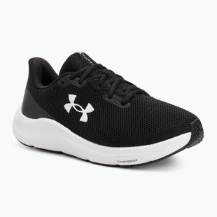 Кросівки для бігу жіночі Under Armour Charged Pursuit 4 black/black/white