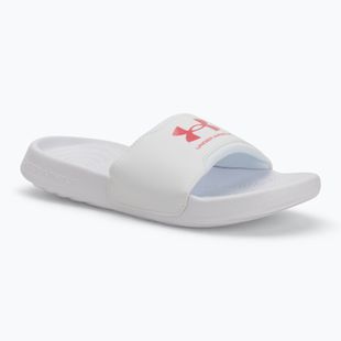 Шльопанці жіночі Under Armour Ignite Select white/white/super pink