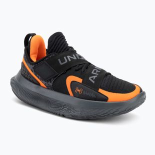 Кросівки баскетбольні Under Armour Flow Futr X 4 UAA black/castlerock/blaze orange