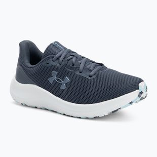 Кросівки для бігу жіночі Under Armour Charged Pursuit 4 downpour gray/downpour gray/metallic gravel