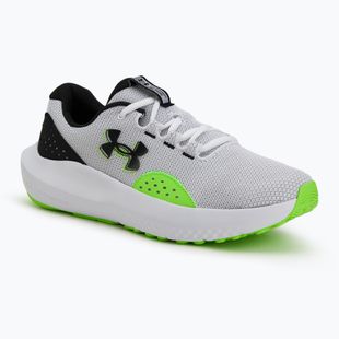 Кросівки для бігу чоловічі Under Armour Charged Surge 4 white/hyper green/black