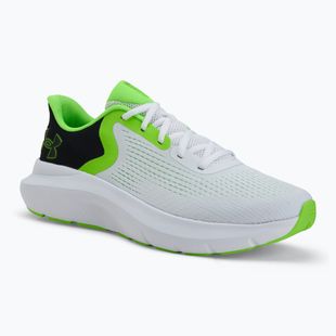 Кросівки для бігу чоловічі Under Armour Charged Rogue 5 white/black/hyper green