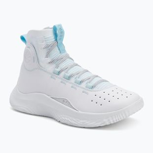 Кросівки баскетбольні Under Armour CURRY 4 FLOTRO white/stream/metallic silver