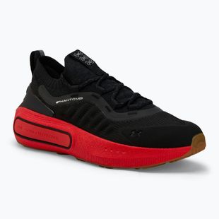 Кросівки чоловічі Under Armour Phantom 4 black/lava red/metallic silver