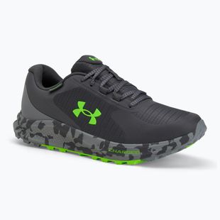 Кросівки для бігу чоловічі Under Armour Charged Bandit Trail 3 castlerock/steel/hyper green