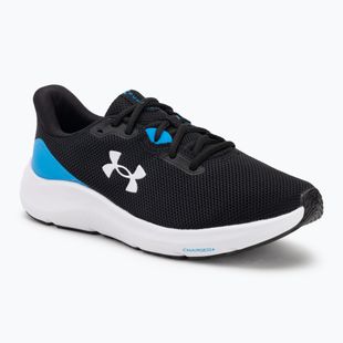 Кросівки для бігу чоловічі Under Armour Charged Pursuit 4 black/electric blue/white