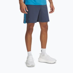 Шорти для бігу чоловічі Under Armour Launch Pro 7" downpour gray / ether blue / reflective