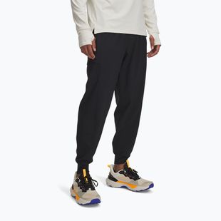 Штани для бігу чоловічі Under Armour Trail Run black / reflective