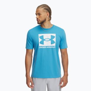 Футболка для тренувань чоловіча Under Armour ABC Camo Boxed Logo ether blue/white