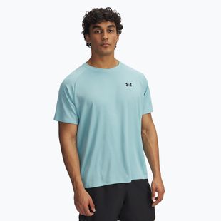 Футболка для тренувань чоловіча Under Armour Tech Textured stream/black