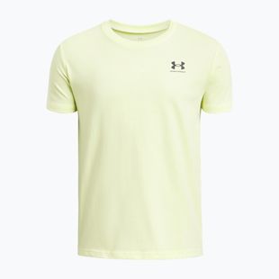 Футболка дитяча Under Armour Sportstyle Left Chest yellow
