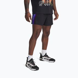 Шорти для тренувань чоловічі Under Armour Project Rock Colorblock Woven black