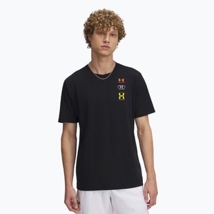 Футболка чоловіча Under Armour 60/40S Evol Logo black/white/campus gold