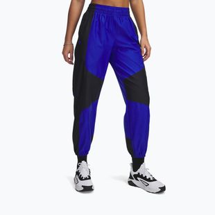 Штани для тренувань жіночі Under Armour Project Rock Woven Bottom black