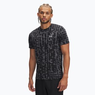 Футболка для бігу чоловіча Under Armour Launch Printed black/anthracite/reflective