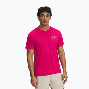 Футболка для бігу чоловіча Under Armour Trail Run shaded fuchsia/reflective