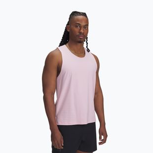Топ для бігу чоловічий Under Armour Launch Elite Singlet prime pink/reflective