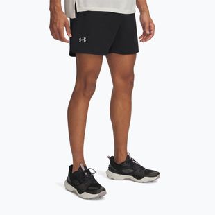 Шорти для бігу чоловічі Under Armour Trail Run Launch black / reflective