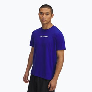 Футболка для бігу чоловіча Under Armour Trail Run Graphic Tee royal/reflective