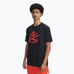 Футболка koszykarska Under Armour Curry Playable 1 Tee black/fire